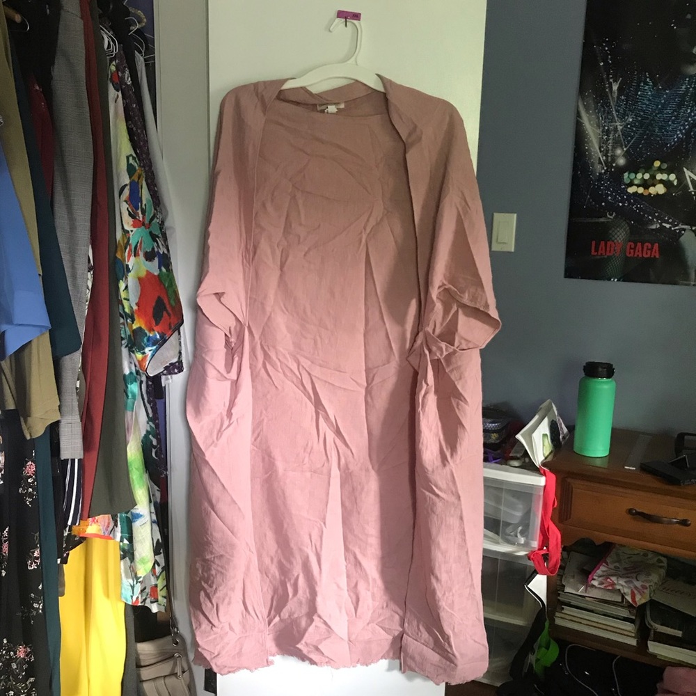 Universal Thread blush pink long shawl